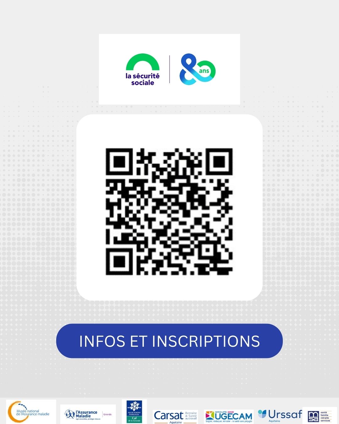 QR code pour inscriptions