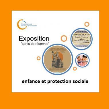 Affiche Exposition "Sortis de réserves : Enfance et protection sociale"
