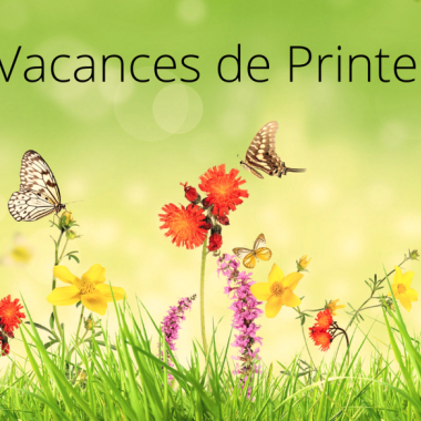 Vacances de printemps