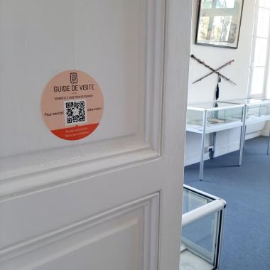 visite libre avec QR code 