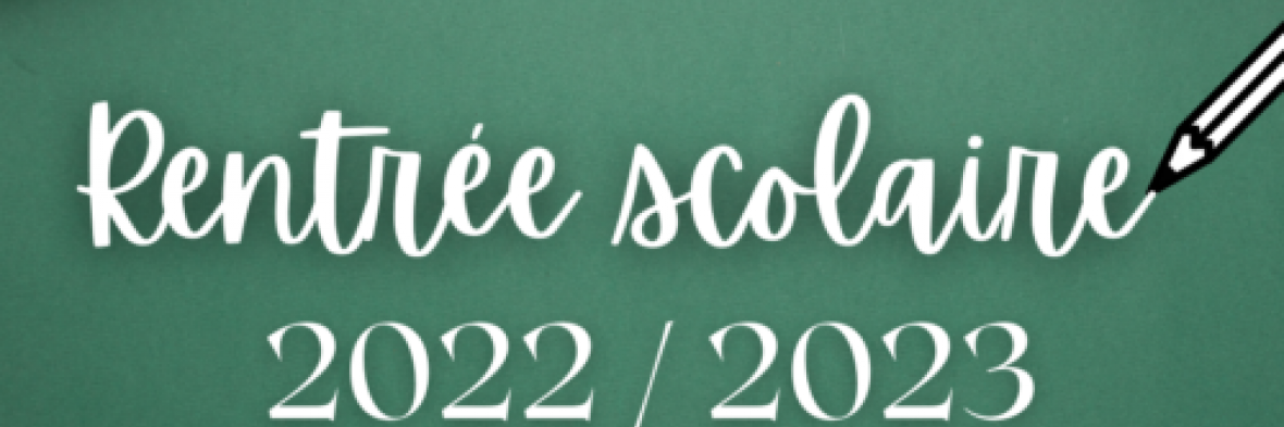 Rentrée scolaire