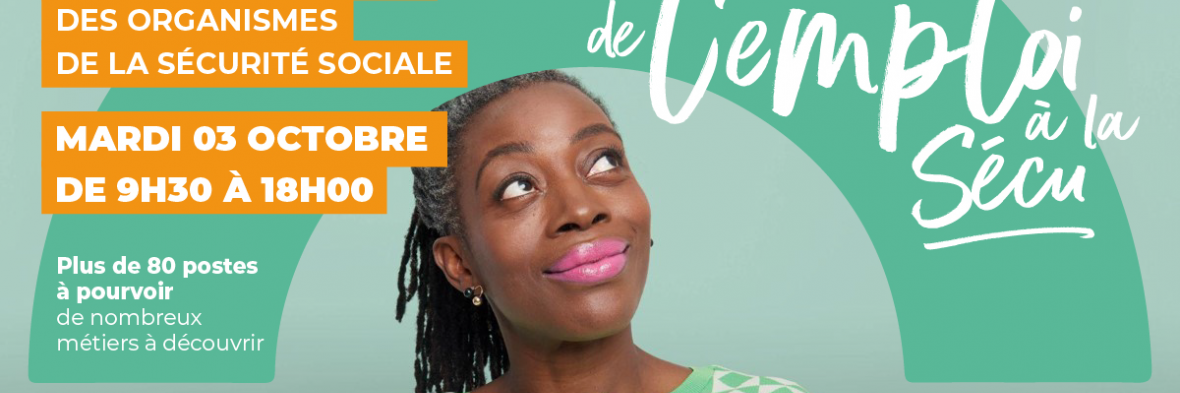 Forum de l'emploi métiers de la Sécu