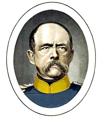 Photo 1 : Otto Von Bismarck (1815-1898), Chancelier d’Allemagne, © J.L. Charmet, Musée Carnavalet