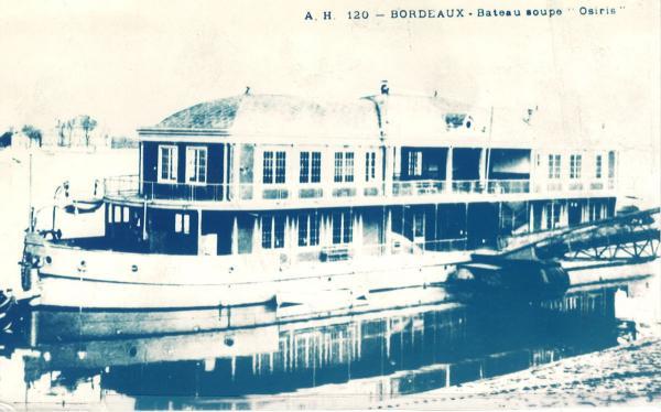 Photo 5 : Le « bateau-soupe » de Daniel Iffla-Osiris © Musée national de l’Assurance maladie